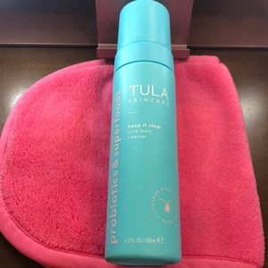 Tula Skincare acne foam cleanser